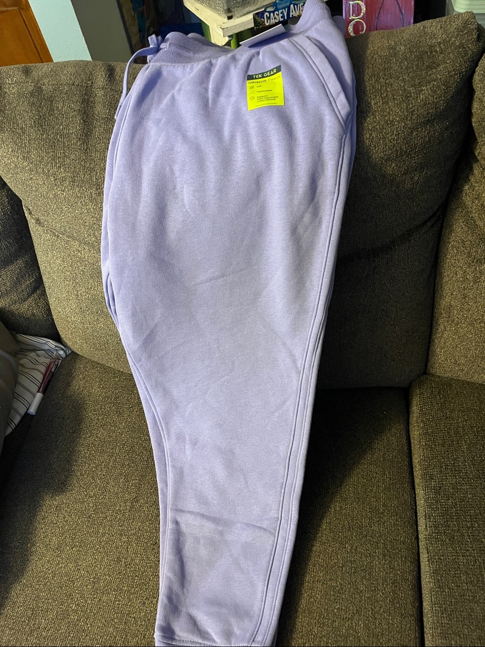 tek gear Lavender Drawstring Joggers - Light Purple